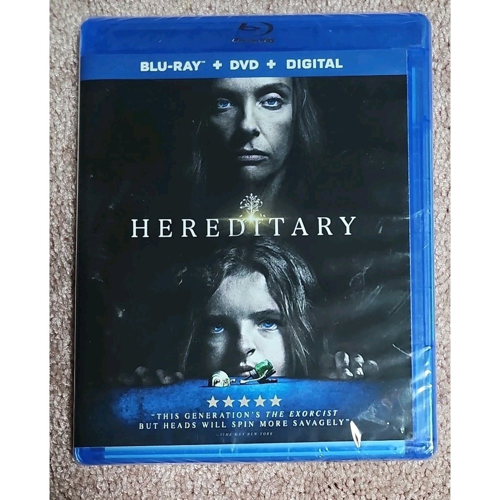 Hereditary Bluray + DVD + Digital New/Sealed Horror